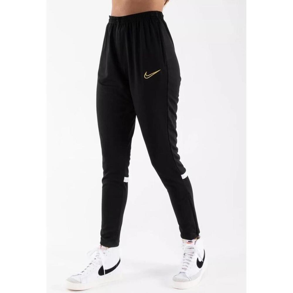 Nike Dri-Fit Academy Soccer Pants DA9885-011 Black Zip Ankle Women's Size XXL
